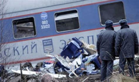 Russian Train Derailed 39 Dead World News Uk