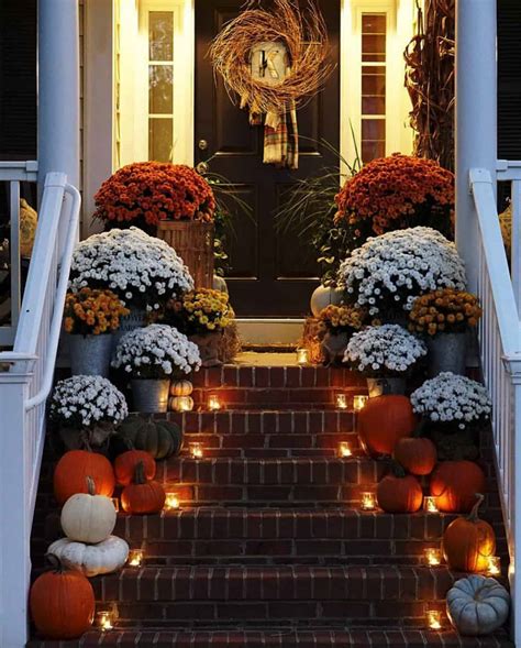 This front door welcome sign is one of the most charming diys we've ever seen. 20+ Beautiful And Festive Fall Front Porch Decorating Ideas