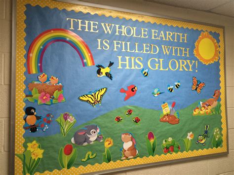 Summer Church Bulletin Board Ideas