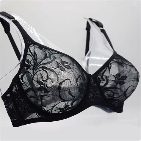 Sexy Lace Bra Unlined Underwire Bra Womens Embroidery Floral