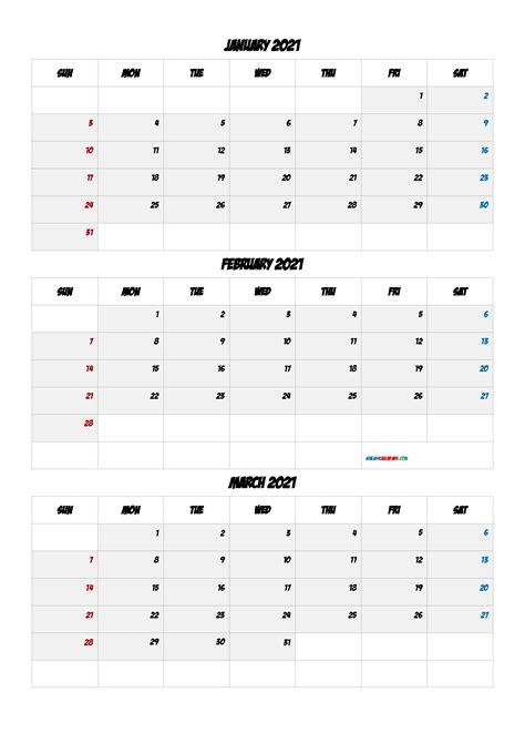 Take Jan Feb Mar 2021 Calendar Best Calendar Example