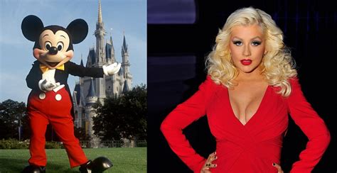 Did Christina Aguilera Really Call Mickey Mouse An Ahole During