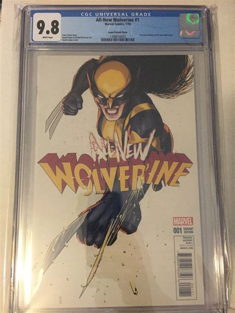 All New Wolverine 1 Cgc 98 1st Laura Kinney As