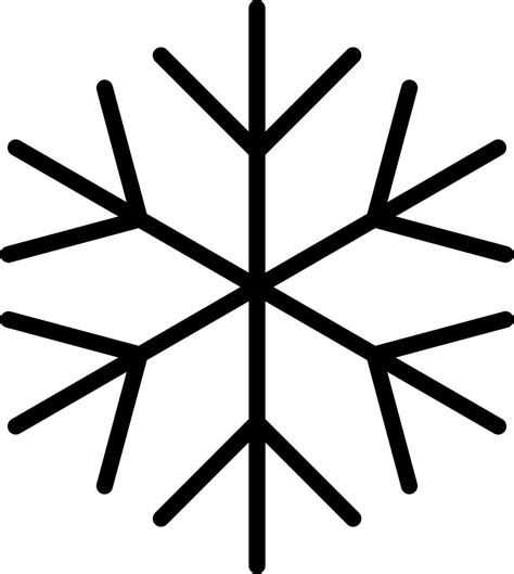 Snowflake Svg Png Icon Free Download (#29473) - OnlineWebFonts.COM