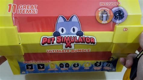 Pet Simulator X Red Treasure Chest Ultimate Bundle Case W