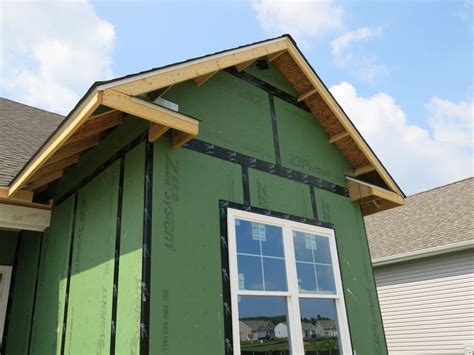 What is the best material for exterior walls? The Zip wall system makes sheathing the house quick and ...