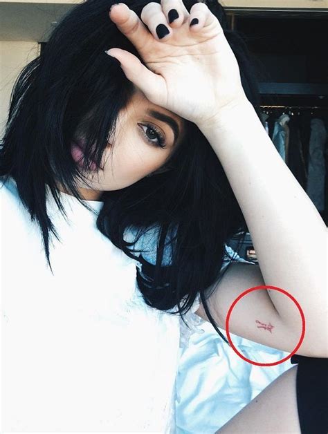 Kylie Jenner Mary Jo Tattoo Celebrity Tattoos Women Celebrity Tattoos Kylie Jenner S Tattoos