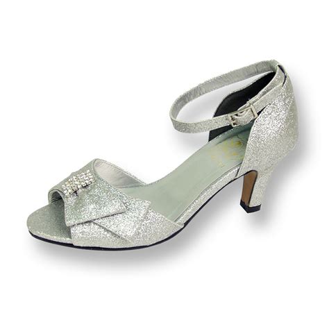 floral floral elisa women s wide width evening dress shoes for wedding prom and dinner silver