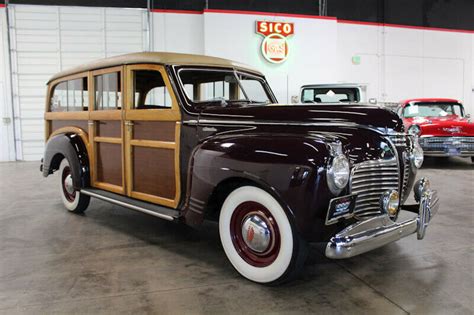 1941 Plymouth Special Deluxe 66669 Miles Maroon Station Wagon For Sale