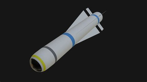 Agm 65 Maverick Missile Buy Royalty Free 3d Model By