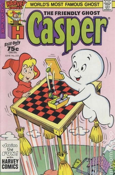 Casper The Friendly Ghost 1958 3rd Series Harvey 233 Old Comic Books