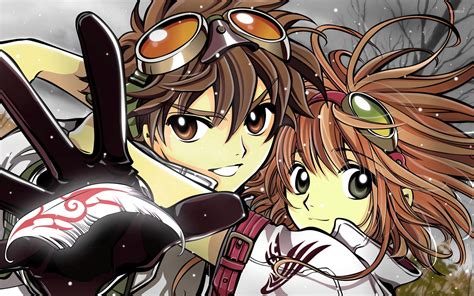 Syaoran And Sakura Tsubasa Reservoir Chronicle Wallpaper Anime