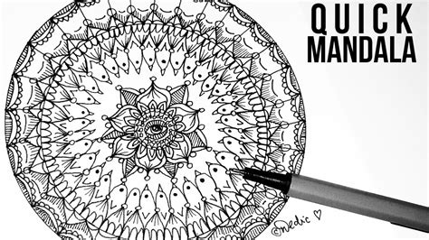 Self taught artist, learning new things everyday zen tangle, mandala graffiti, doodle, mural etc love solving rubik cubes, playing with dominoes. Quick Mandala | Doodle Art, Doodling, Zetangle, Art ...