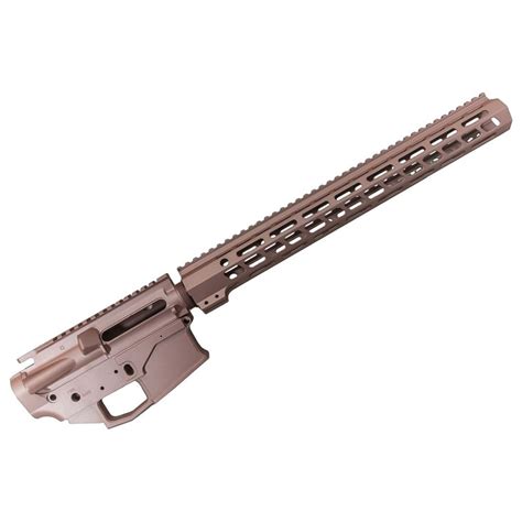 Tss Ar 15 Outlaw Complete Chassis Rose Gold Texas Shooters Supply