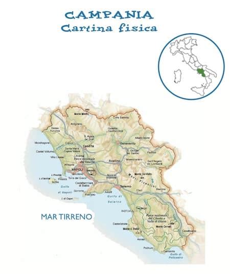 Cartina Fisica Della Campania Da Stampare Gratis Per La Scuola Primaria