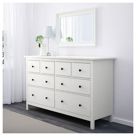 Chest of drawers & other furniture. IKEA - HEMNES, 8-drawer dresser, white, 160x96 cm, , Of ...