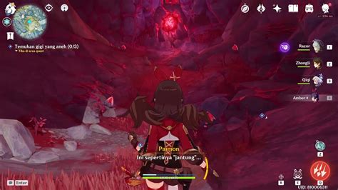 Guide Strange Teeth Location Genshin Impact The Festering Feng Quest