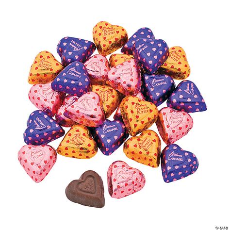 Valentine Filled Chocolate Candy Hearts
