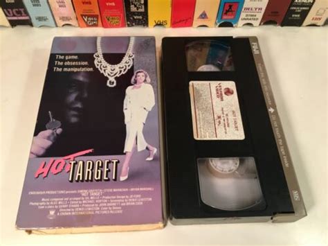Hot Target S Thriller Vhs New Zealand Simone Griffeth Vestron