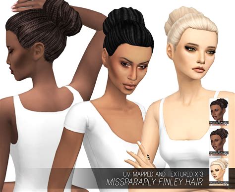 Sims 4 Hairs Miss Paraply Finley Hairs Dreads Box Braid And Flat