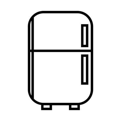 Collection Of Refrigerator Png Black And White Pluspng