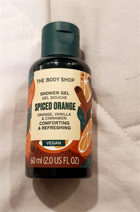 Body Shop Spiced Orange Shower Gel 60ml On Carousell