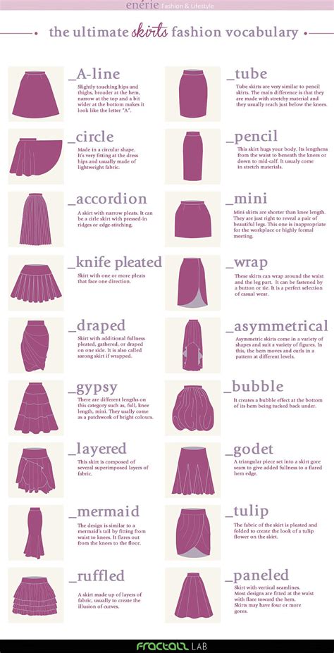 Guide To Types Of Skirts Coolguides
