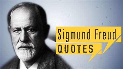 Sigismund freud (later changed to sigmund) was a neurologist and the founder of psychoanalysis, who created an entirely new approach to the understanding of the human personality. Sigmund Freud QUOTES | quick up QUOTES - YouTube