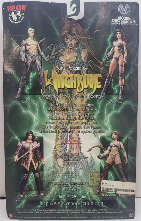 Sara Pezzini As Witchblade Action Figure Moore Action Collectibles Top