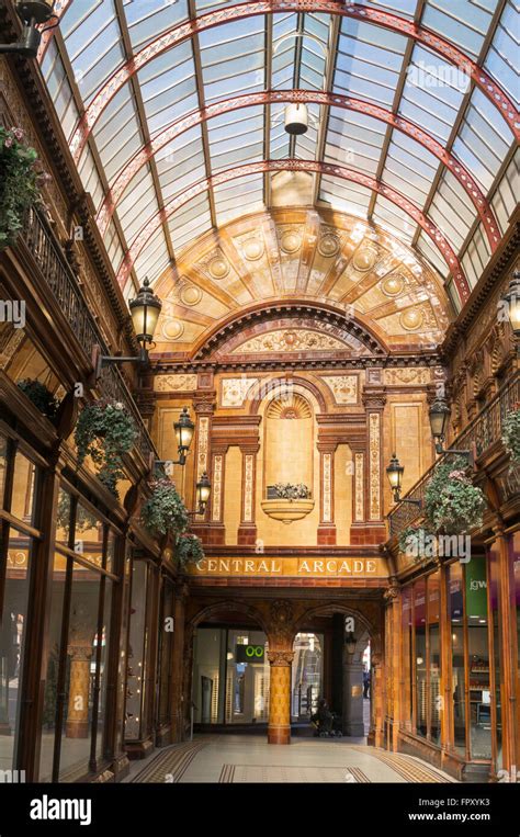 Interior Of The Central Arcade Newcastle Upon Tyne North East England