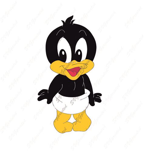 Baby Looney Tunes Characters Daffy Duck