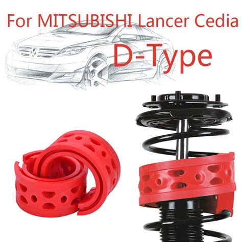 1pair Front Shock Sebs Size D Bumper Power Cushion Absorber Spring