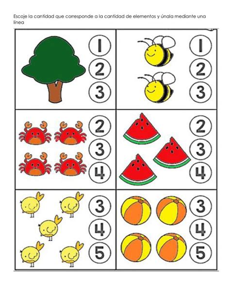 The Printable Worksheet For Numbers With Pictures Of Fruits And