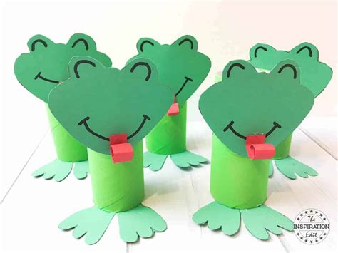 Frog Activities And Crafts For Preschoolers · The Inspiration Edit