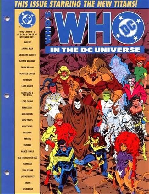 who s who in the dc universe vol 1 14 dc comics database