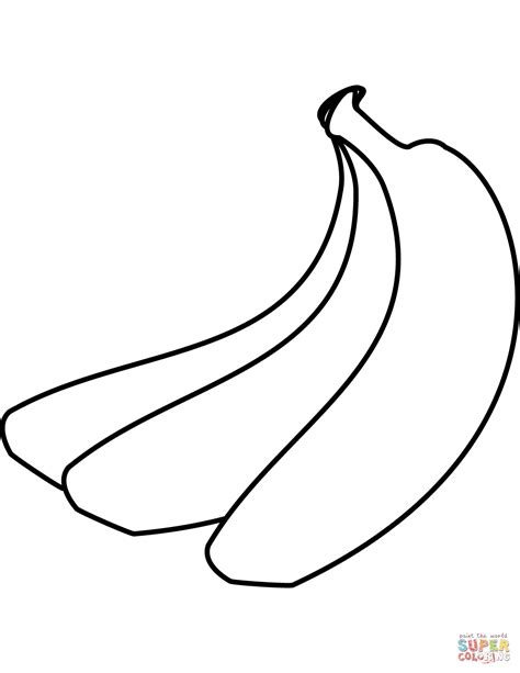 Bananas Coloring Page Free Printable Coloring Pages