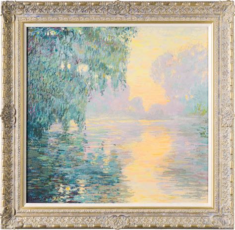 Mist On The Seine John Myatt Castle Fine Art