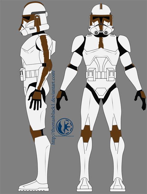 354th Clone Trooper Phase Ii Armor By Arftrooperghost On