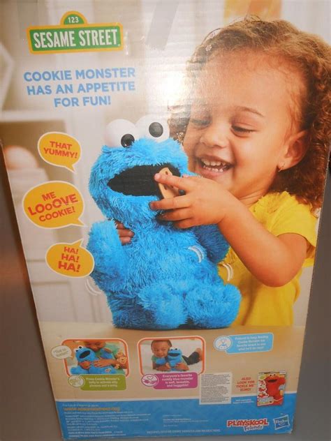 Playskool Friends Sesame Street Feed Me Cookie Monster New Hasbro