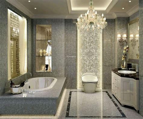 15 Fascinating Bathrooms With Impressive Chandeliers Top Dreamer