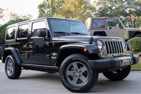 Used 2015 Jeep Wrangler Unlimited Freedom Edition For Sale 29995