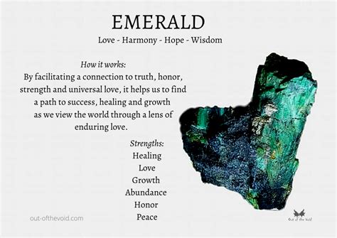 Emerald In 2021 Crystal Healing Stones Crystal Meanings Crystals