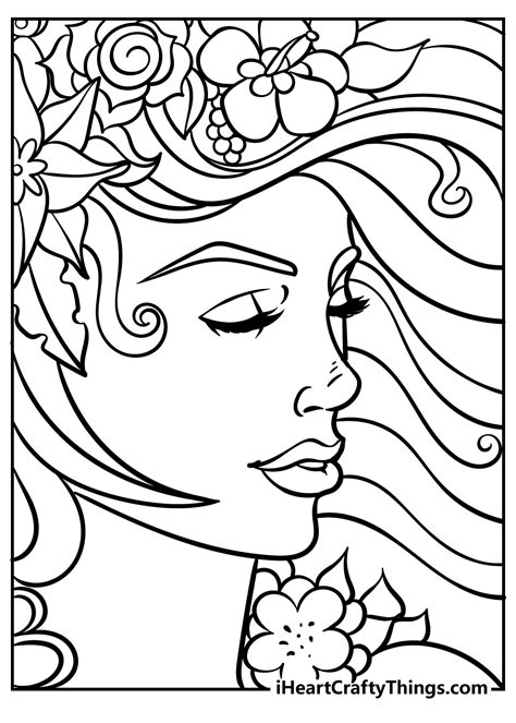 Top 8 Free Printable Coloring Pages For Adults 2022