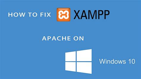 How To Fix XAMPP Apache Problem On Windows 10 YouTube