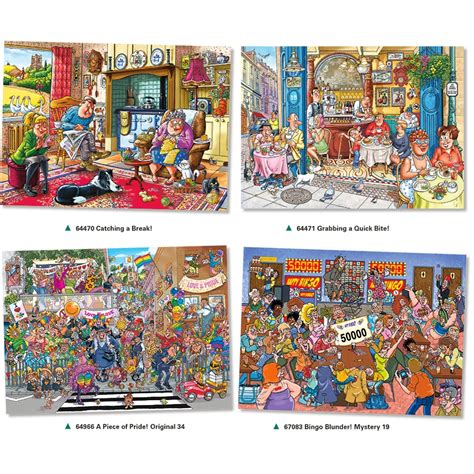 Wasgij Jigsaw Puzzles 1000pc The Fox Collection