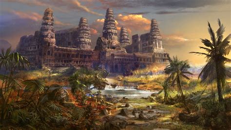 Majestic Ancient Temple Wallpapers Maxipx