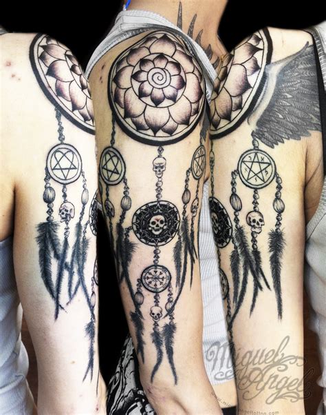 Dream Catcher Tattoo Miguel Angel Custom Tattoo Artist Flickr