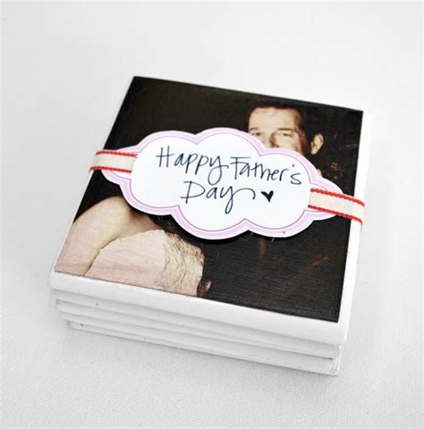 Fathers Day Diy Coasters Diy Fathers Day Ts Easy Easy Fathers Day