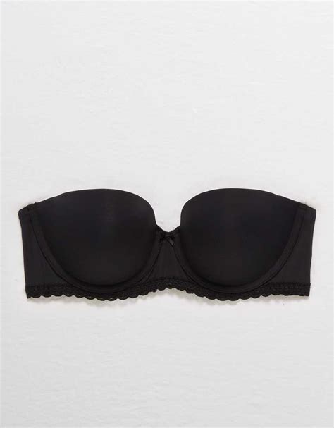 aerie real happy strapless push up bra