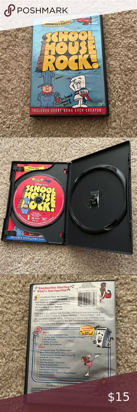Schoolhouse Rock Special 30th Anniversary Edition Dvd Disc 1 Only
